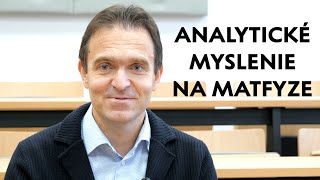 Ľudovít Ódor a analytické myslenie na matfyze [upl. by Coulombe518]