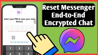 How to Reset Messenger EndtoEnd Encrypted Chat PIN  new update 2024 [upl. by Alver]