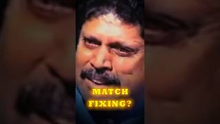 Darkest Day in the History of Indian Cricket 😱 Kapil Dev Match Fixing 1996 trending cricket icc [upl. by Yehsa515]