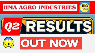 hma agro industries share latest news  hma agro industries share q2 results today [upl. by Ashia]