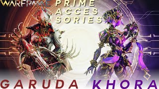 Warframe Garuda amp Khora Prime Accessories Review Is It Worth It [upl. by Leontina]