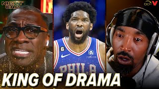 76ers Joel Embiid has MAJOR drama with teammates is it time to move on  Nightcap [upl. by Sancha396]