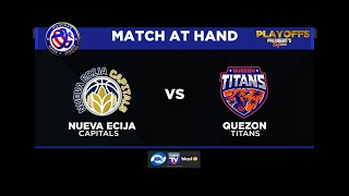 PSL PRESIDENTS CUP 2024  FINALS GAME 2 QUEZON TITANS VS NUEVA ECIJA CAPITALS  APRIL 11 2024 [upl. by Eneres]