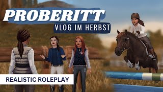 Proberitt im Herbst VLOG 😍🍁Auswärtstraining┃Star Stable realistic roleplay DEUTSCH┃ SSO RRP FMA [upl. by Guglielmo2]