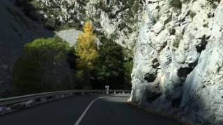 La Hermida Gorge drive Picos De EuropaSpain [upl. by Gardie687]