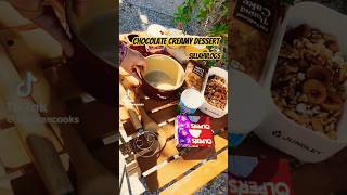 Easy Chocolate creamy Dessertsillahvlogschocolate dessertrecipe easydessertrecipesshortfeed [upl. by Ynnaffit224]