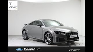 Audi TT20 TFSI 40 Black Edition S Tronic Euro 6 ss 3dr15116 miles 2022 22 reg Petrol [upl. by Nesaj]