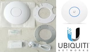 Unifi wireless access point ac pro unboxing for all accessories [upl. by Wallie326]