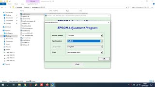 How to Reset Epson XP235 Printer [upl. by Atiras]