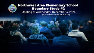 BCPS Northwest Area Elementary School Boundary Study 2  Meeting 5 [upl. by Alracal]