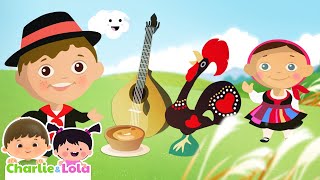 Hello Song 👋  Greeting Song for Kids  Nursery Rhymes amp Songs for Kids 🎵 CharlieLola [upl. by Oilalue]