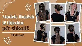 MODELE FLOKESH TE THJESHTA PER SHKOLLE  DANJAS CHANNEL [upl. by Gnaig429]