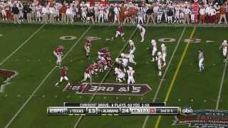 2010 BCS National Championship  Alabama Crimson Tide 1 vs Texas Longhorns 2 [upl. by Maltz839]