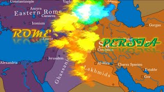 INACCURATE The RomanPersian Wars 55 BCE628 CE [upl. by Derina]