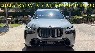 4K 2025 BMW X7 xDrive40i MSport Pro Premium Package Visual Reviews [upl. by Aleac]