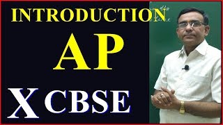 Introduction Of AP Arithmetic Progression Class 10 Maths NCERT SYLLABUS [upl. by Raven875]