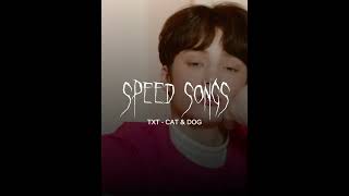 TXT  Cat and Dog speed up kpop [upl. by Ivanna]