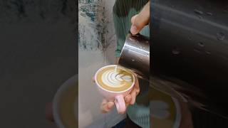 ESA CANCIÓN latte latteart barista cafelatte [upl. by Elston]