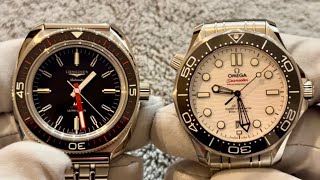 OMEGA vs LONGINES🔥Seamaster vs Ultrachrondue bombe a mano💣Chi vince [upl. by Noek443]