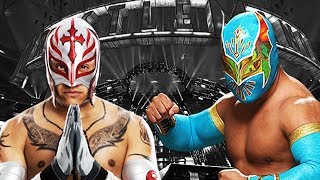 WWE Rey Mysterio Sin Cara Vs Cesaro Jack Swagger Raw January 27 2014 Full Match HD 👇👇 [upl. by Adnawyek677]