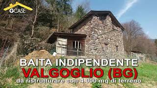 BAITA IN MONTAGNA da ristrutturare con 4000 mq di terreno [upl. by Hashum]