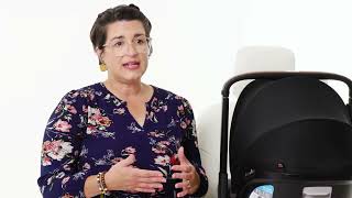 Shyft DualRide Infant Car Seat Stroller Combo How To Demo Install Carrier With Seat Belt No Wheels [upl. by Evadnee208]