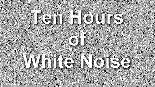 White Noise Ten Hours  Ambient Sound  Masker [upl. by Llennahs]