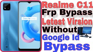 Realme C11C12 Frp Bypass Realme C11 Google Account Bypass Android 1213 Without Pc Easy Solution [upl. by Ylra]