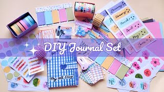 DIY JOURNAL SET How to Make Journal Set at Home DIY Journal kit  DIY Journal Stationary [upl. by Eicart]