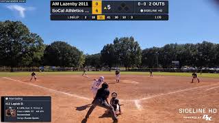 Athletics Mercado Lazenby 2011 vs SoCal Athletics Marinakis Re 2029 20241019 [upl. by Daenis131]