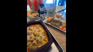 Yam Broccoli Quiche [upl. by Cooper]