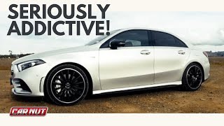 2020 MercedesAMG A35 Sedan  REVIEW  gateway drug [upl. by Eisdnyl]