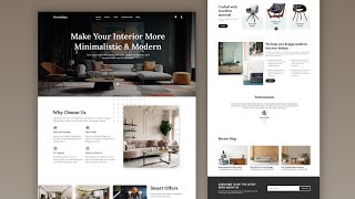 Build Responsive ECommerce Landing Page Using HTML CSS amp JavaScript [upl. by Hoffarth633]