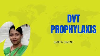 DVT PROPHYLAXIS NURSING FACULTY AIIMS [upl. by Avraham146]