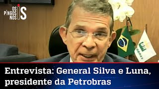 EXCLUSIVO Alterar política de preços é como mudar lei da gravidade diz presidente da Petrobras [upl. by Mcnamara]