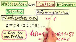 Polynomdivision weitere Beispiele 1 [upl. by Nassir]