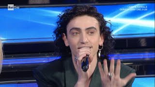 Michele Bravi  Domenica In Speciale Sanremo  Domenica In 06022022 [upl. by Lien]