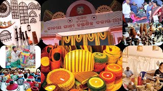 Gandhi Shilp Bazar 2024 GSB Puri handicraft handicrafts bazar gandhi gandhishilpbazar viral [upl. by Uticas]