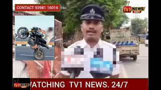 BikeStunts Karne Wale Bachon Per Telangana Police ke Hai Kadi Nazar Traffic Police Inspector [upl. by Mehelhteb]