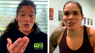 Amanda Nunes shuts down Julianna Peña claiming UFC 290 will be her retirement fight [upl. by Rorie]