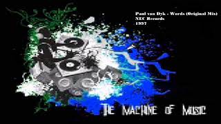 Paul van Dyk  Words Original Mix TheMachineOfMusic [upl. by Ahter]