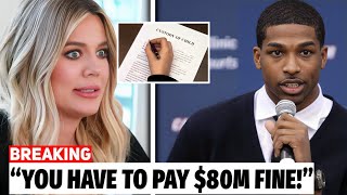 IN EMOTIONS Khloe Kardashian BREAKSDOWN When Tristan Thompson Record FINE [upl. by Sillig]