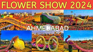 Flower Show Ahmedabad 2024 2023 Riverfront Gujarat India l Vishu and Zeelu Vlog l [upl. by Abijah385]