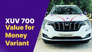 XUV 700 AX5 Petrol 7 Seater Suv 🚗🤩 Value for Money Model  187 Lakh [upl. by Annahael]