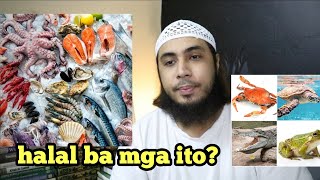 Mga seafood na pwede kainin [upl. by Ardnauq835]