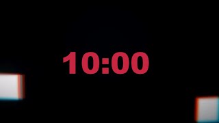 10Minute Timer  8Bit Theme with Loud Alarm  No Music [upl. by Raven]