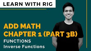 ADD MATHS Form 4 Chapter 1  Functions Part 3b  KSSM [upl. by Yrelle]