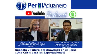 Impacto y Futuro del Drawback en el Perú ¿Una Crisis para las Exportaciones [upl. by Lihkin]