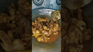 cooking ayam ayamrica ricarica fypシ゚viral fypage fyp happycooking cookingtime jajanan [upl. by Rogerson]