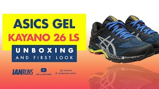 Asics GelKayano 26 Lite Show  Unboxing  First Look  Tech Specs [upl. by Itnahsa]